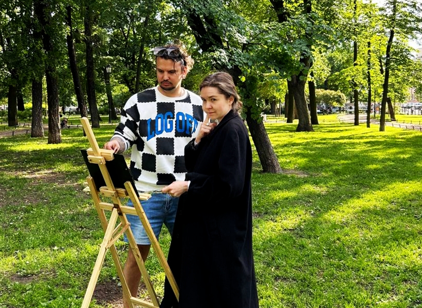 Мастер-класс по живописи с Даниилом Трояновым | Пленэр на набережной канала Грибоедова