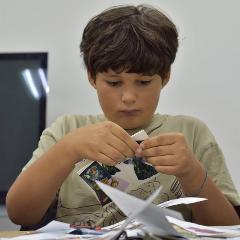 Мастер-класс для детей «Собираем истории: Мастерская коллажа»