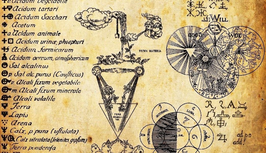 Квест «Кабинет алхимика: четыре стихии и формула философского камня» по выставке «Человек-жизнь-вселенная. Контраст сопоставлений» | 16+