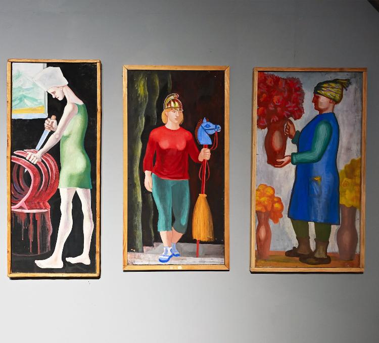 Экскурсия по выставке «Николай Акимов и ученики» для посетителей серебряного возраста