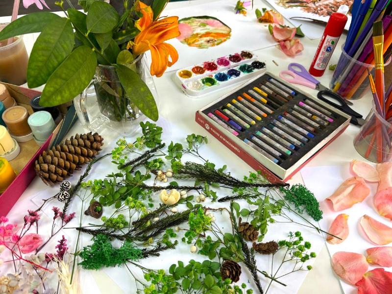 Творческое занятие «Все в лес»