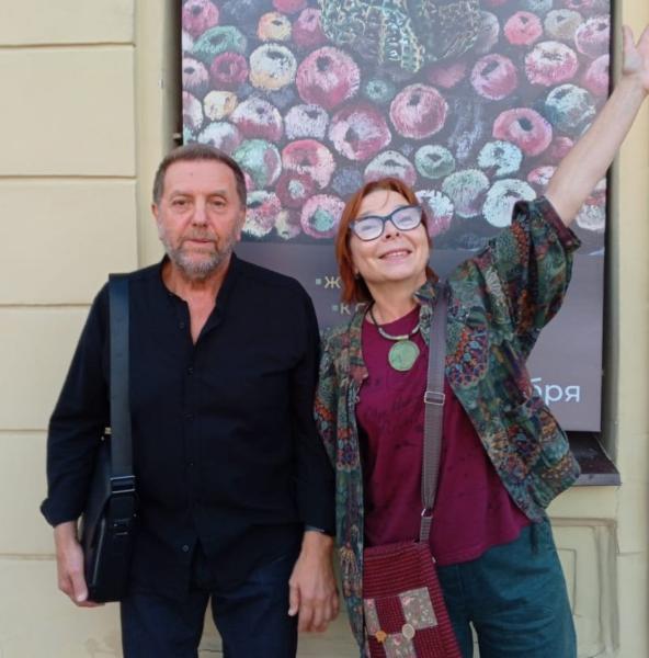 Творческая встреча с художниками Анной Замулой и Дмитрием Шнеерсоном в рамках выставки «Натюрморт. Импровизация»