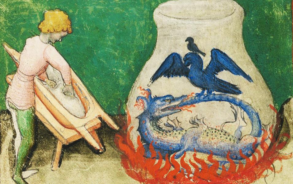 Квест «Кабинет алхимика: четыре стихии и формула философского камня» по выставке «Человек-жизнь-вселенная. Контраст сопоставлений» | 16+