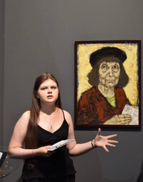 Музыкальная медиация от выпускника школы арт-медиации по выставке Фрагменты эпох