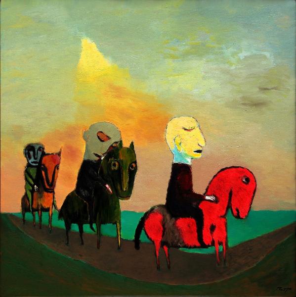 Экскурсия по выставке «Человек-Жизнь-Вселенная. Контраст сопоставлений» для посетителей серебряного возраста