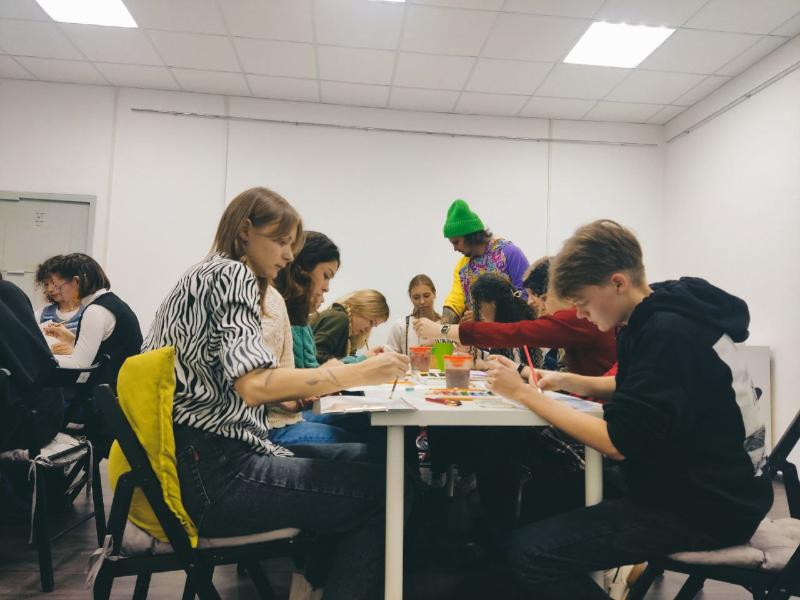 Мастер-класс по портретной живописи с художником Даниилом Трояновым