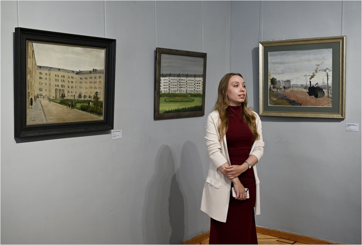 Кураторская экскурсия Елены Куценко по выставке «Художник Ленинграда. Владимир Гринберг»